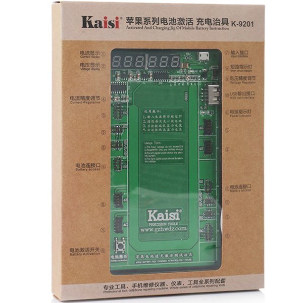 Kaisi K-9201 6İN1 İphone Batarya Etkinleştirme Bordu