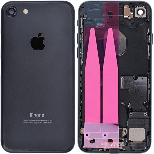 İphone 7 Kasa Full Dolu Mat Siyah