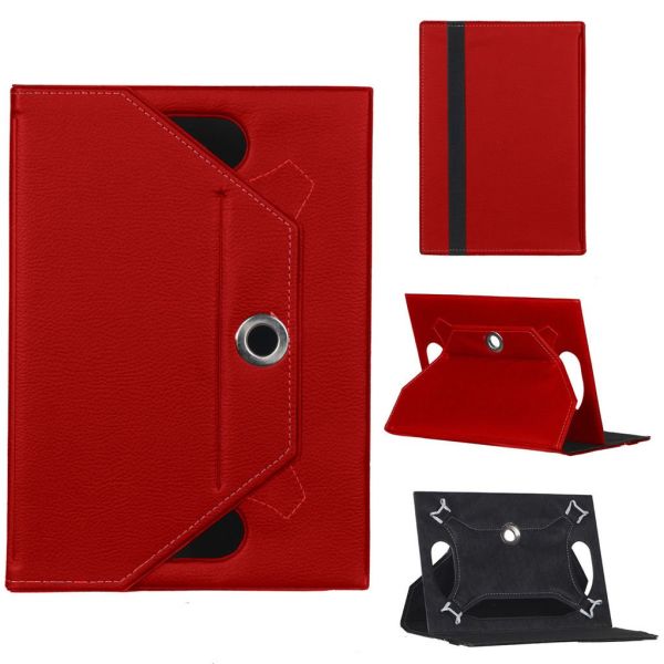 İxtech IX701 Universal Standlı Tablet Kılıfı Kırmızı