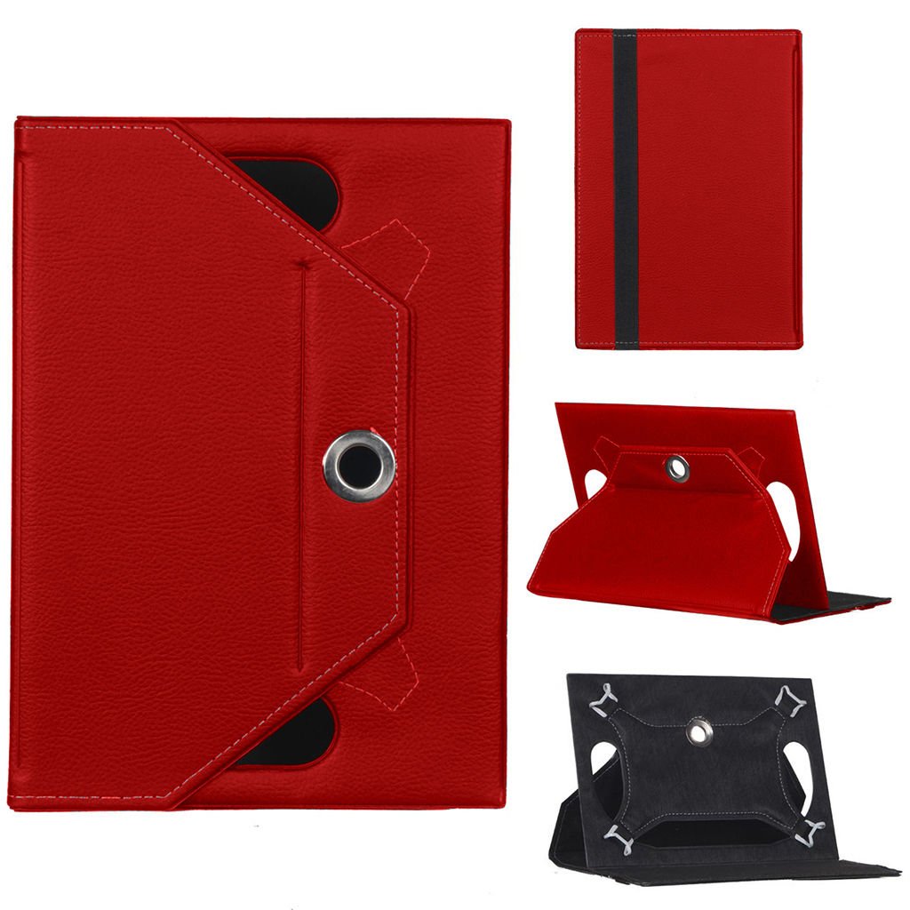 Reeder M8S Universal Standlı Tablet Kılıfı Kırmızı