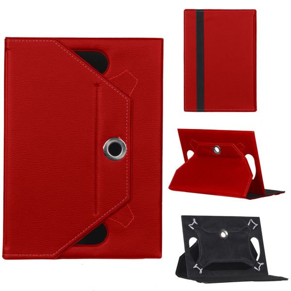 Reeder M8S Universal Standlı Tablet Kılıfı Kırmızı